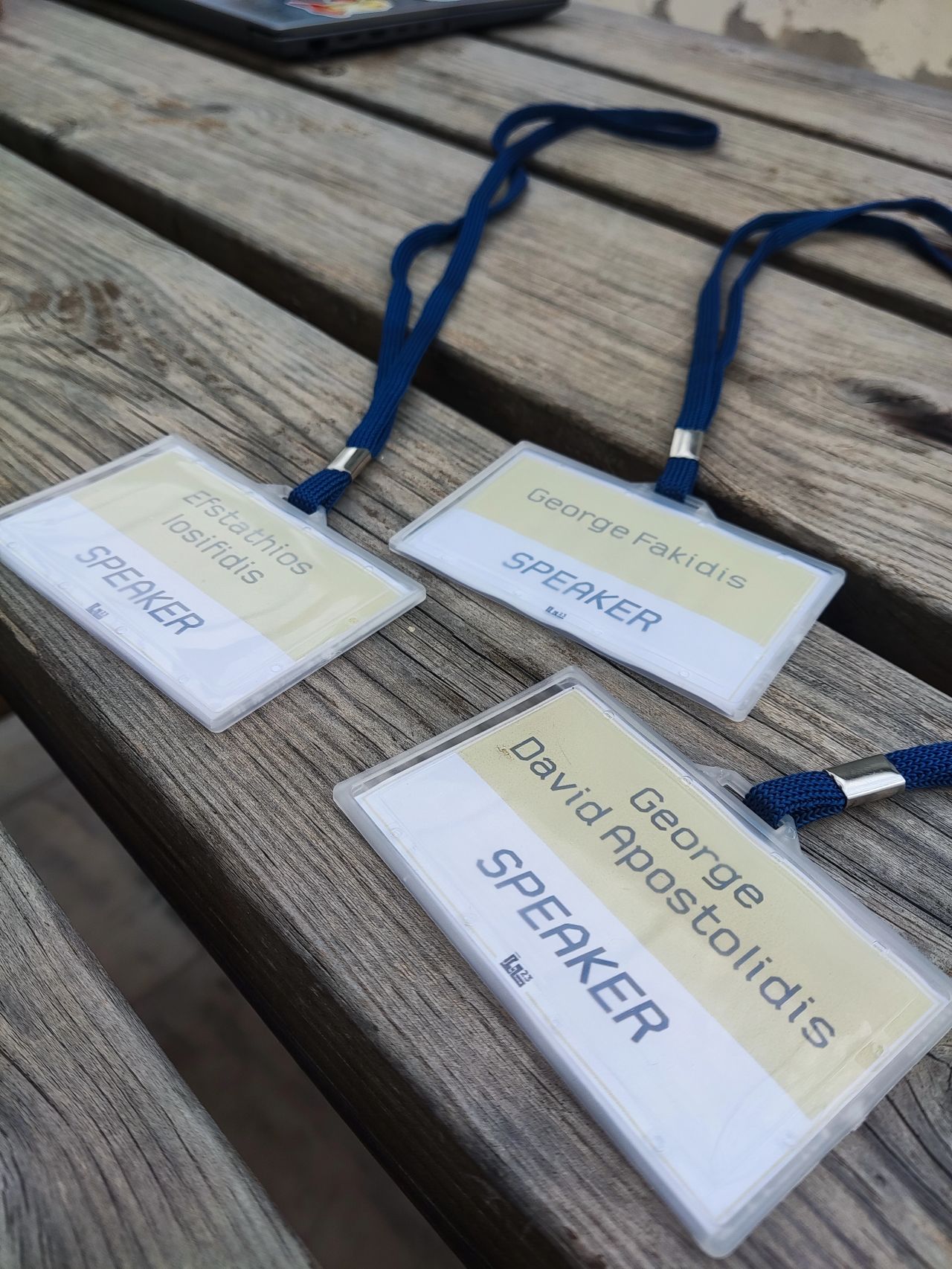 FOSSCOMM speakers