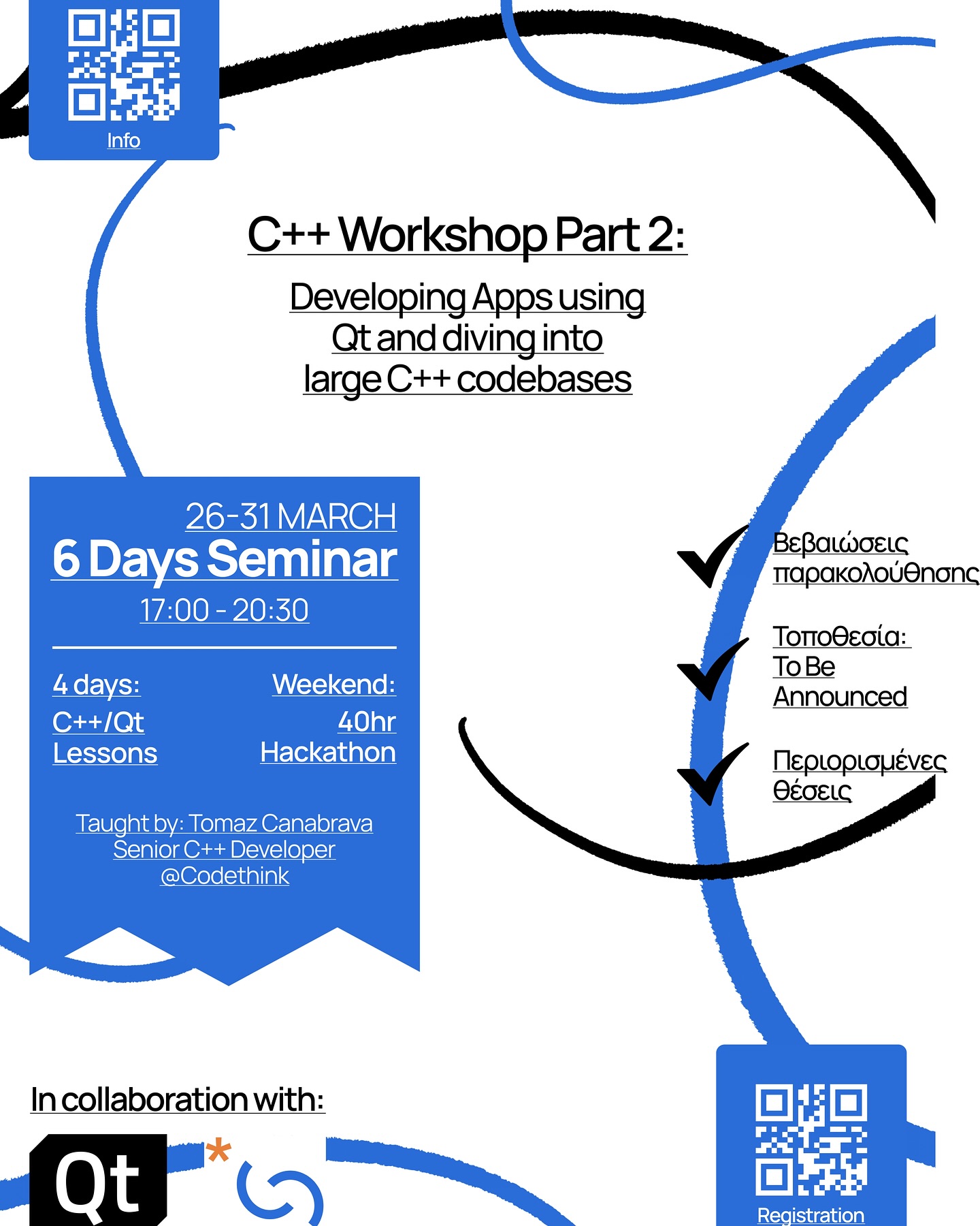 C++/Qt Seminar by Open Source UoM Sponsored by Qt Group