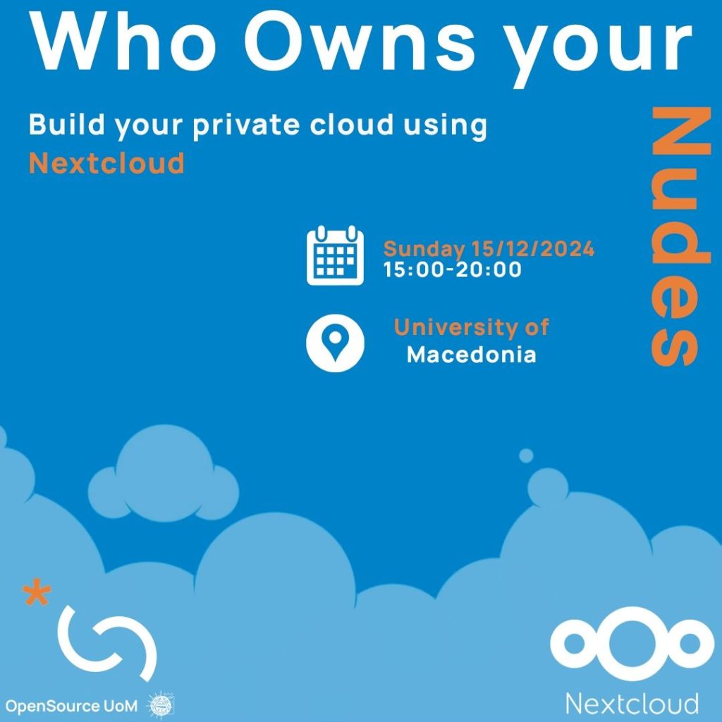 Nextcloud: Who owns your nudes